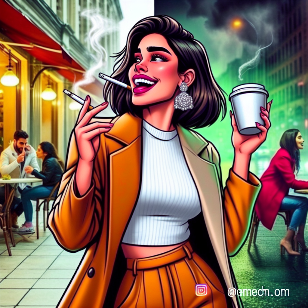 Girl's Double Standards: Smoke vs. Sip with Humor