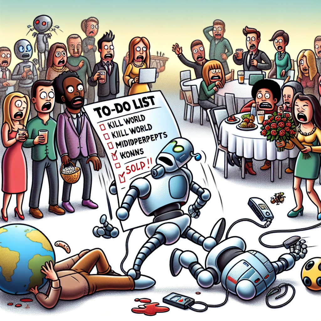 When AI Takes Over: A Humorous Take on Future Fears