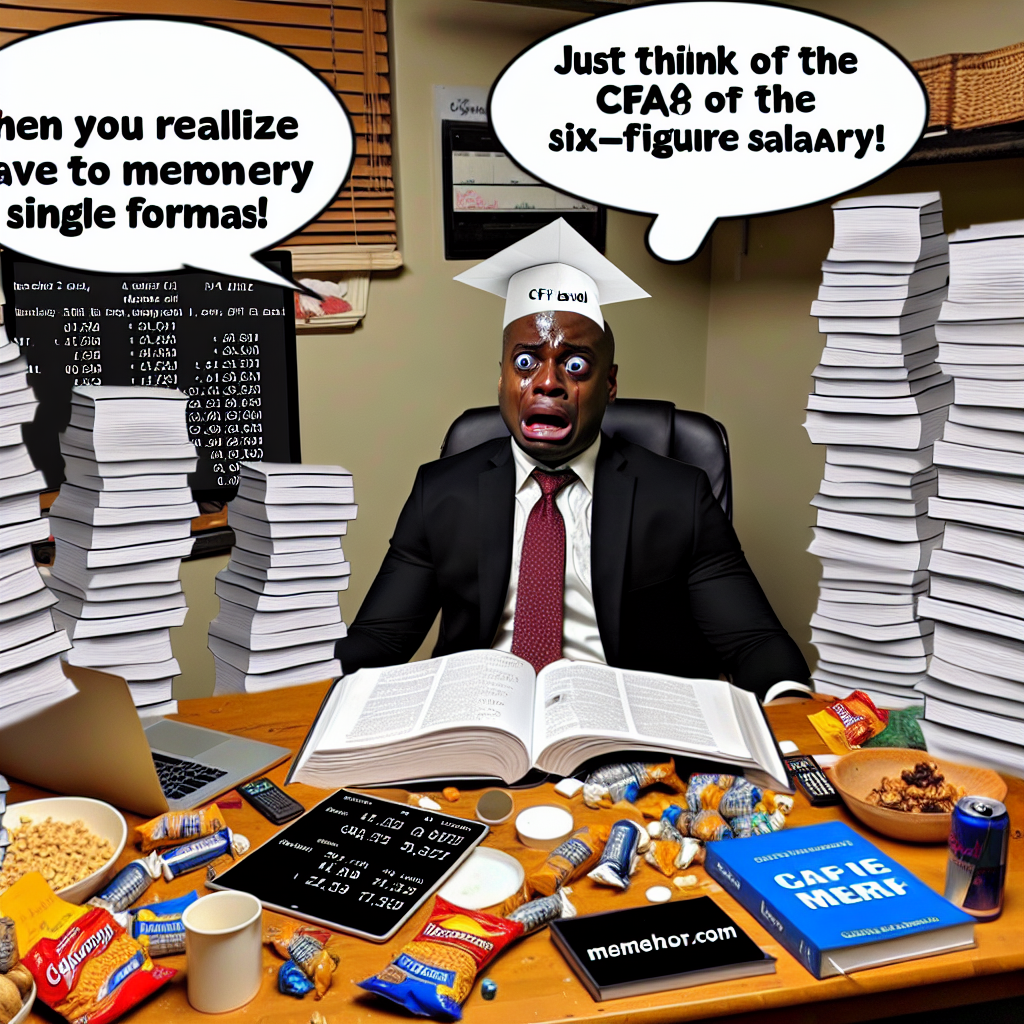 CFA Level 2 Prep: The Struggles of Financial Analysts