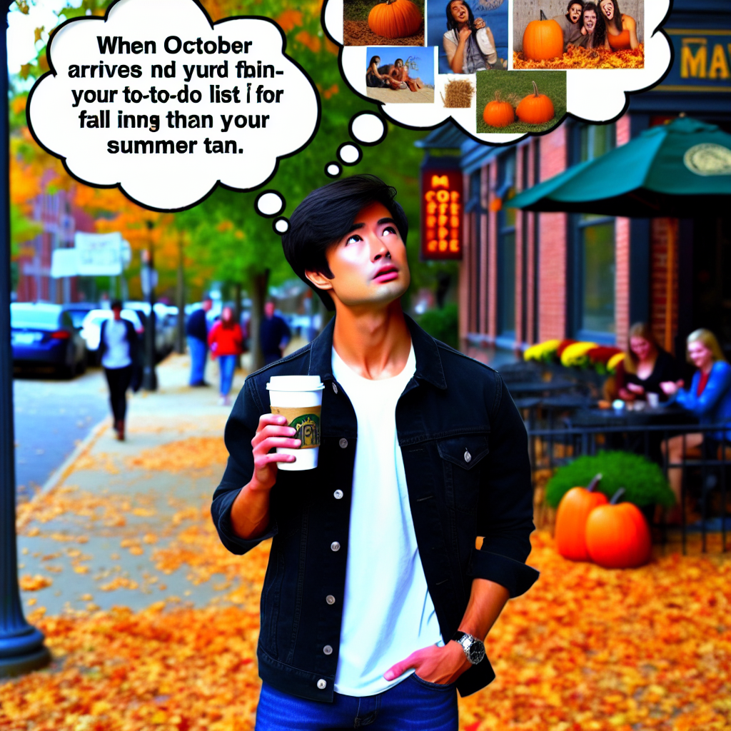 When October Hits and Panji is Overwhelmed by Fall Vibes