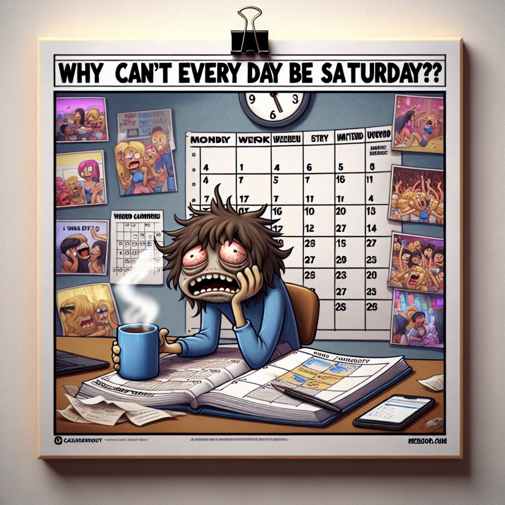 Monday Blues: When You Realize the Weekend is Over