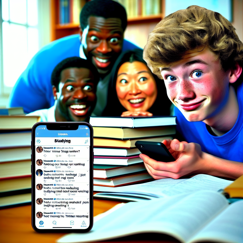When Parents Think You're Studying but You're Winning a Tweet War
