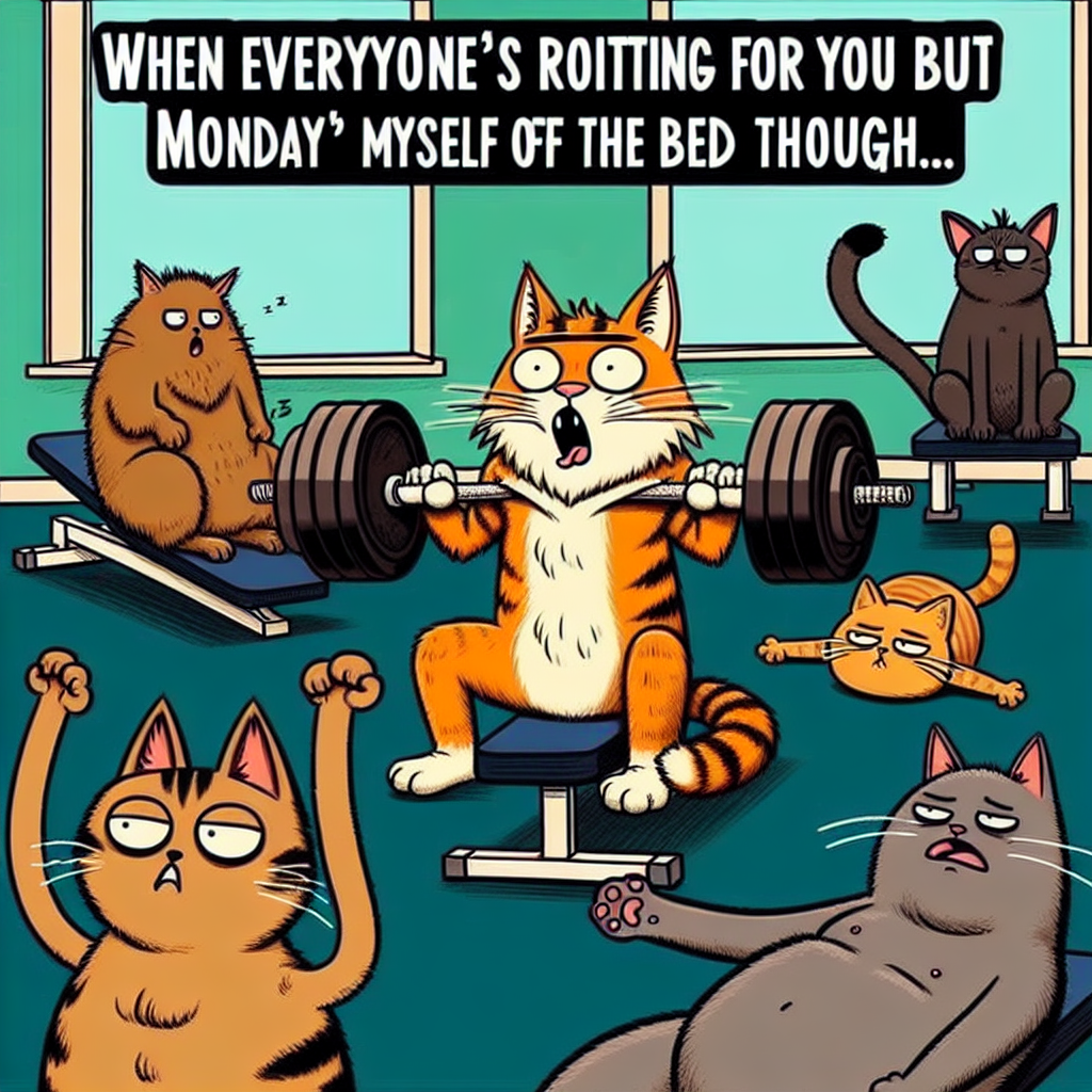 Motivational Cats: Keep It Up!