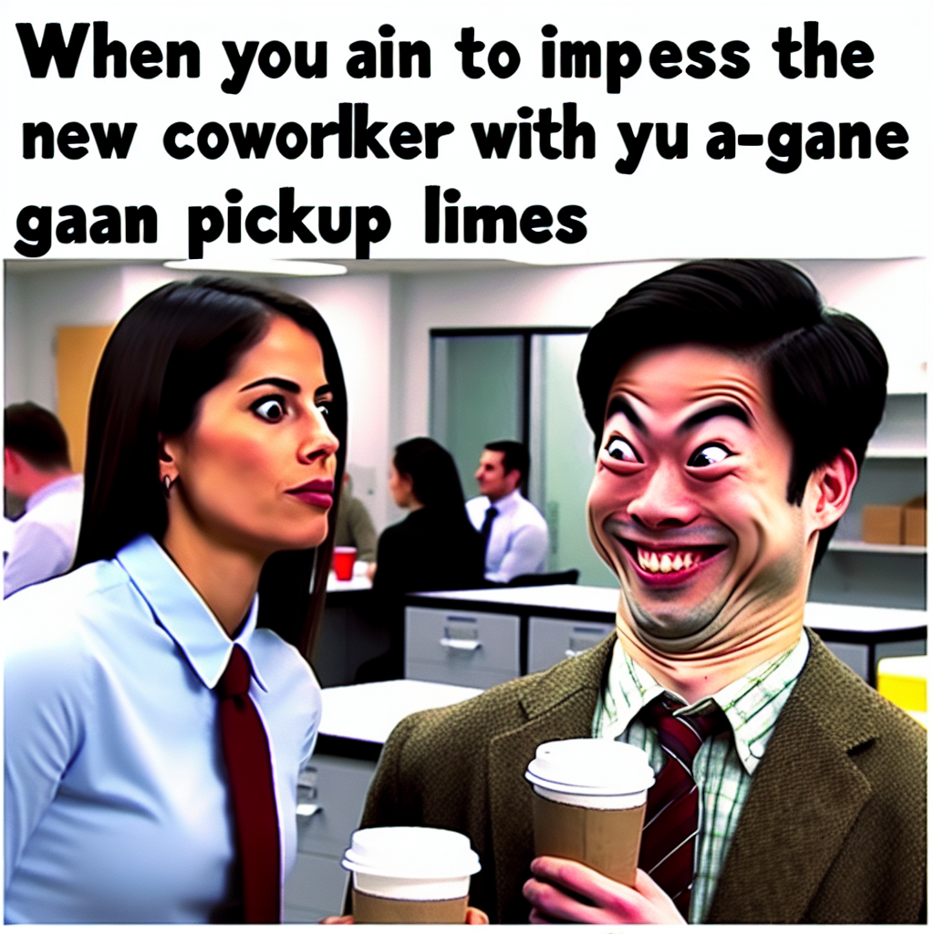 Hilarious Office Pickup Lines for New Colleagues