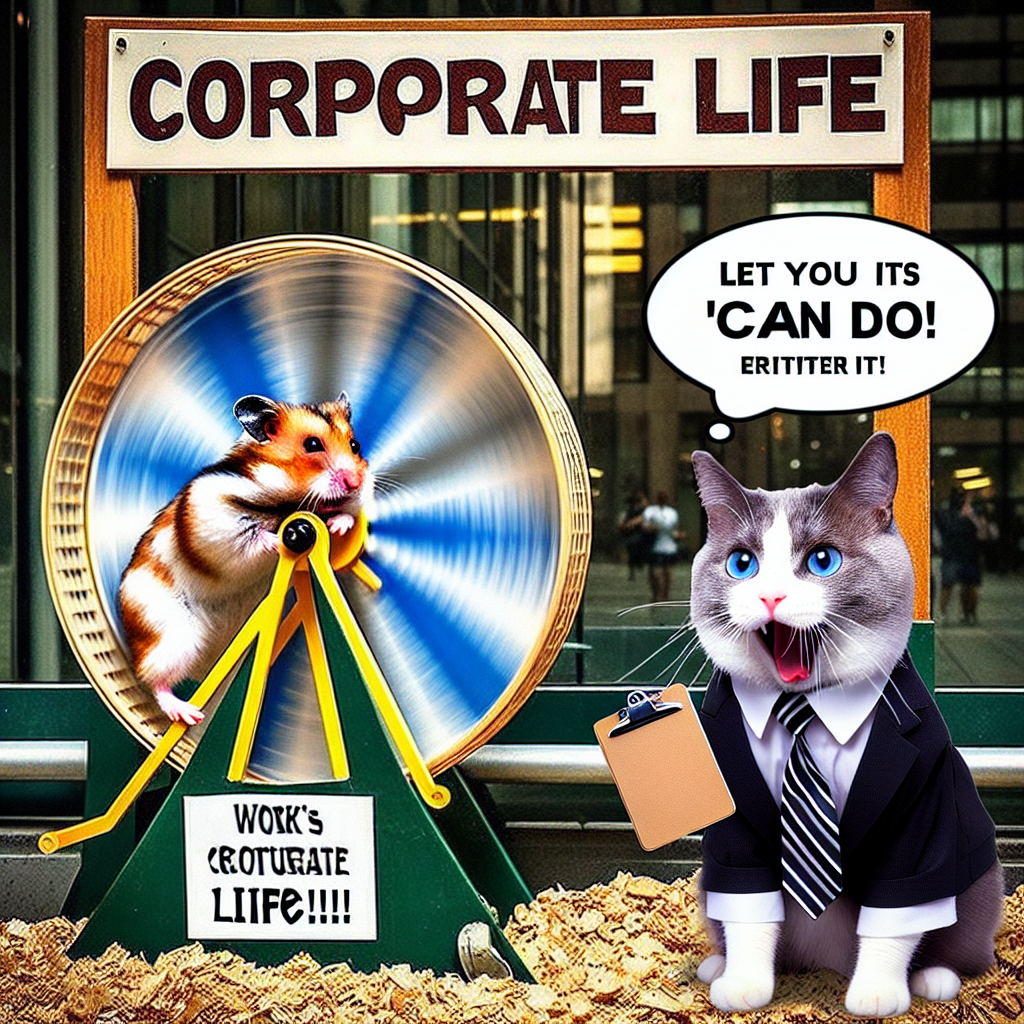 When Corporate Life Feels Like a Never-Ending Meeting