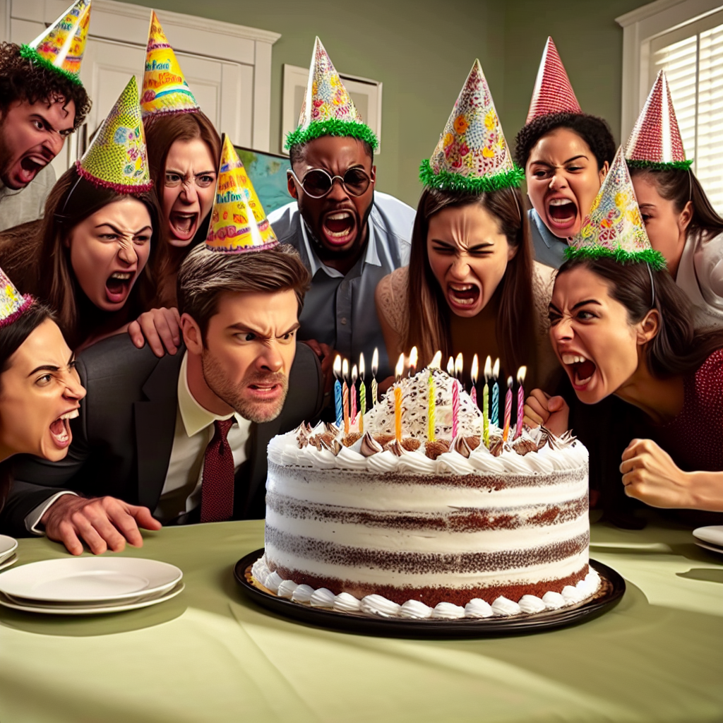 When Birthday Cake Becomes a Battle Royale