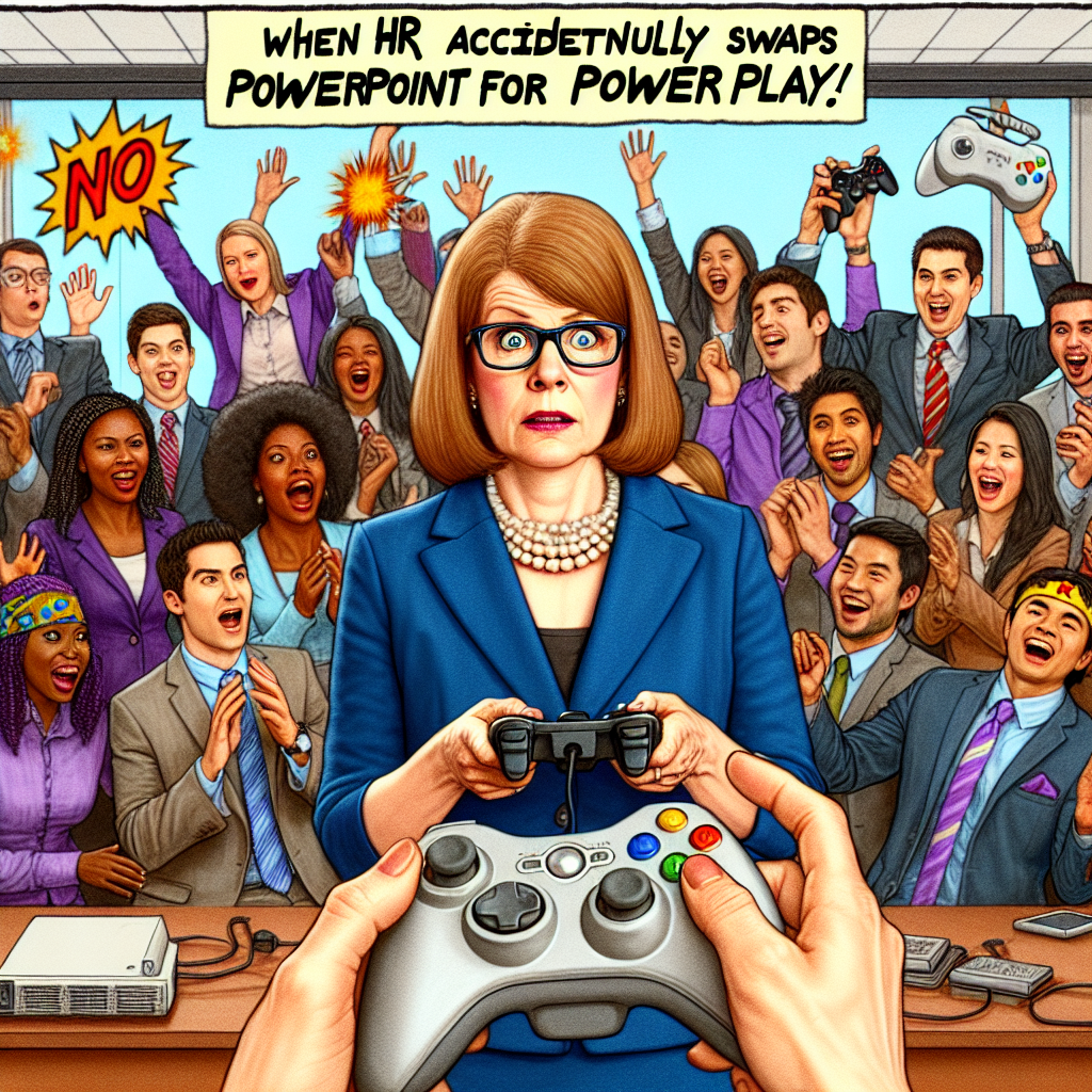 HR's Dilemma: PowerPoint vs. Fun Games