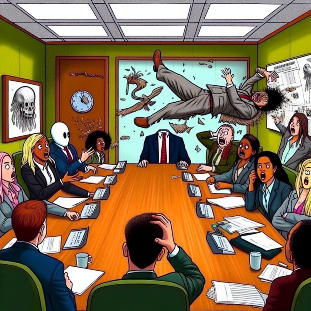 Headless CEO: The Ultimate Meeting Disaster Meme