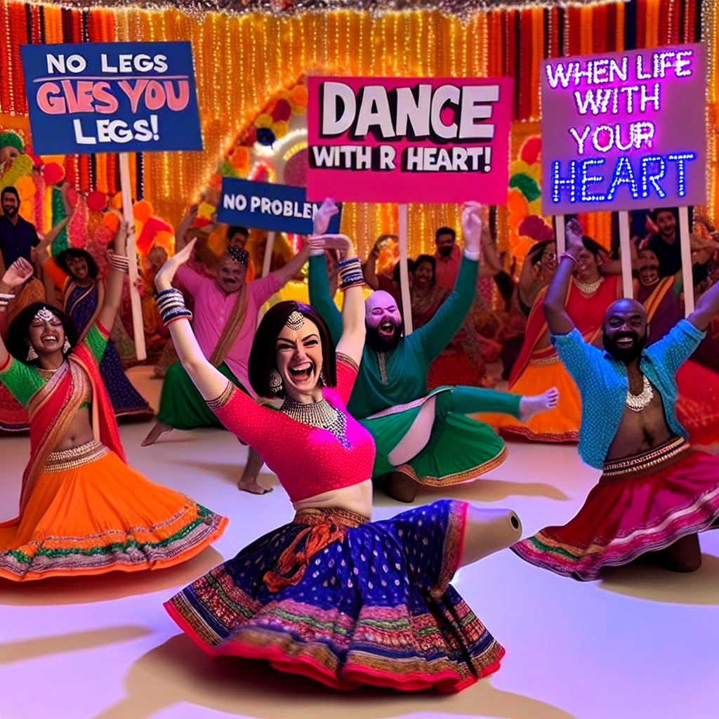 Leg-less Garba Queen: Dancing to Her Own Beat!