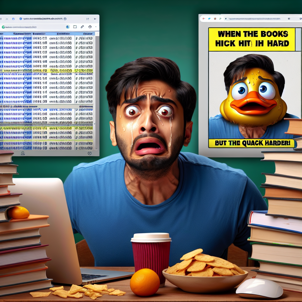 The Trials of Studying: A Relatable Meme Scenario