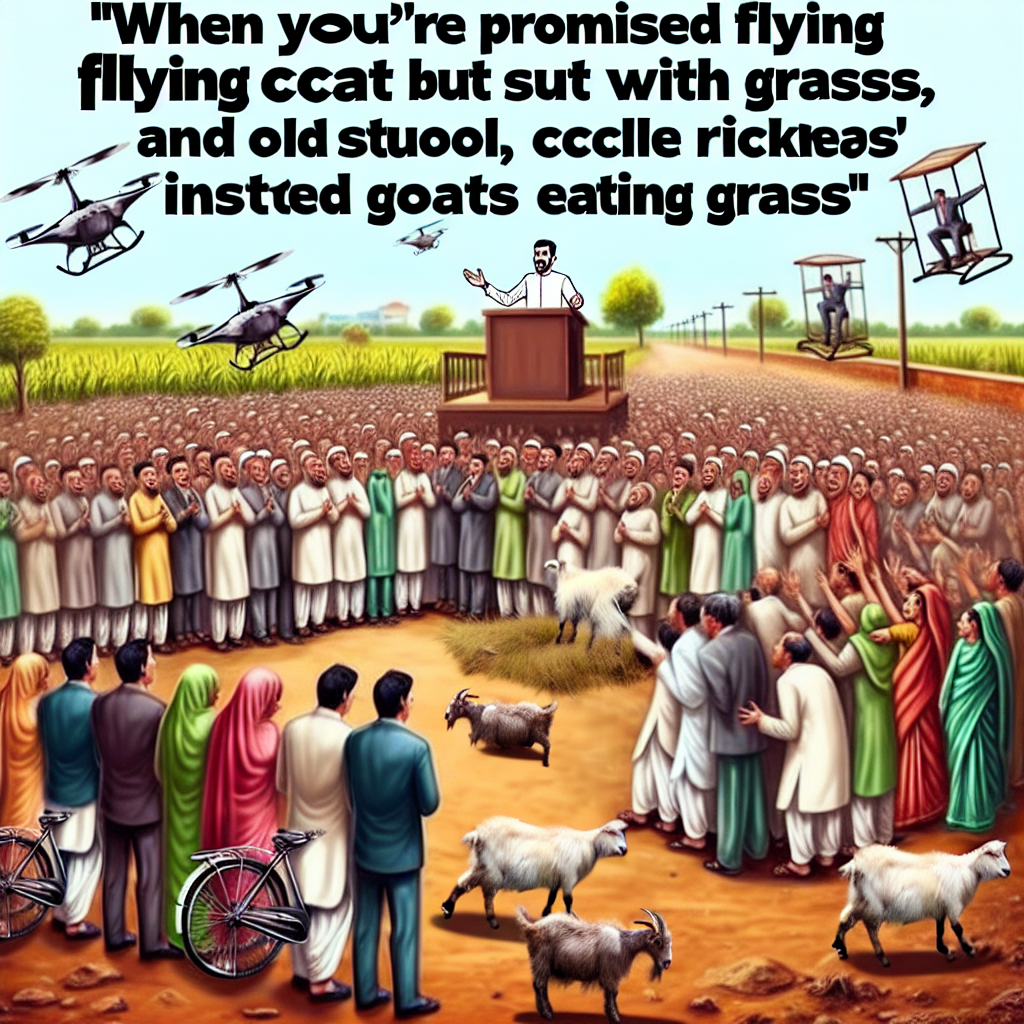 Modi's Promises: The Funny Reality Check