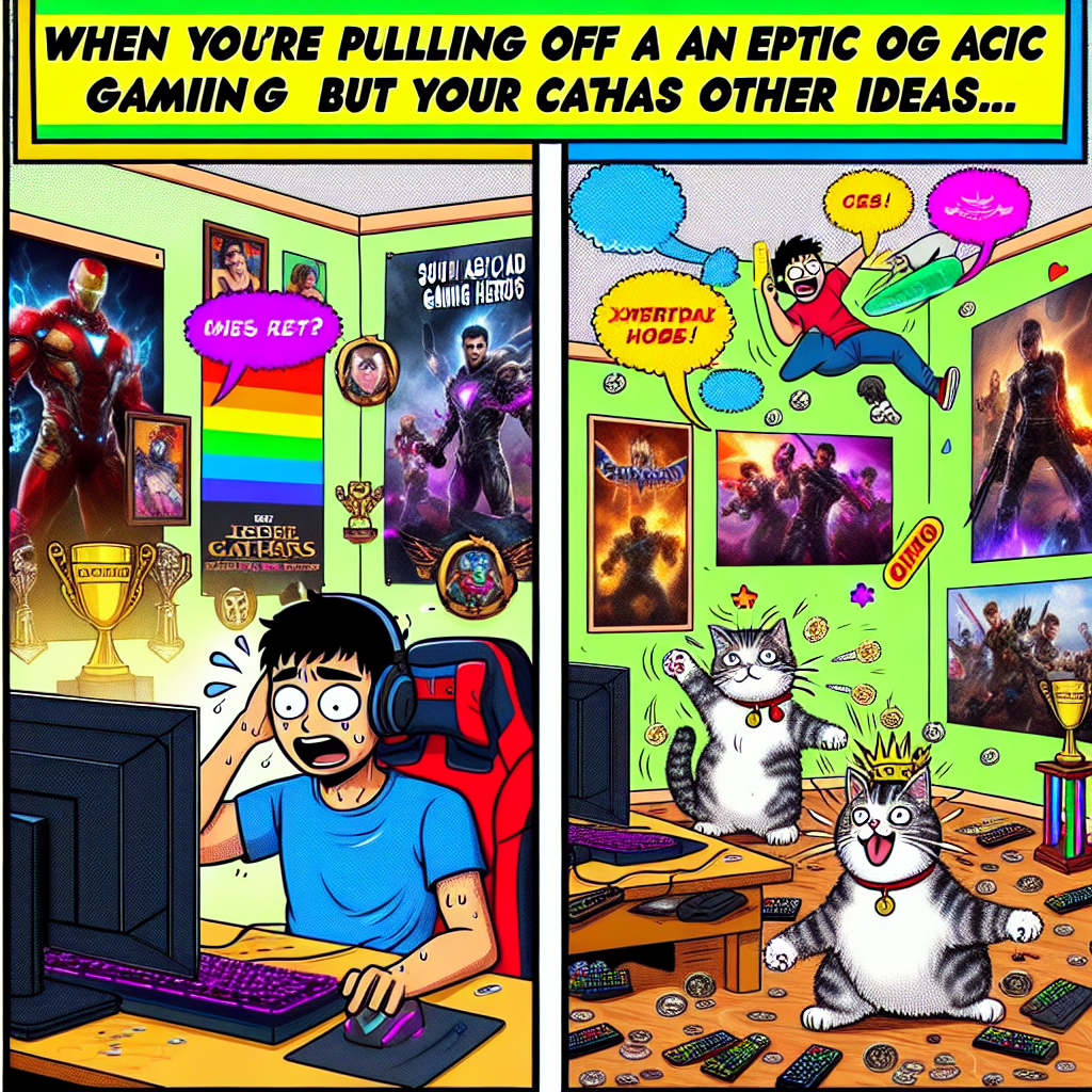 When You’re Just Trying to Make Your Gaming Team Proud