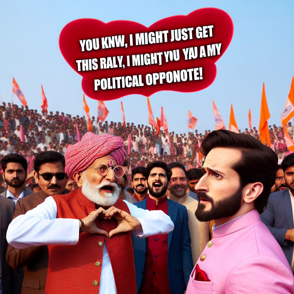 Modi Teases Rahul: Love in Indian Politics!