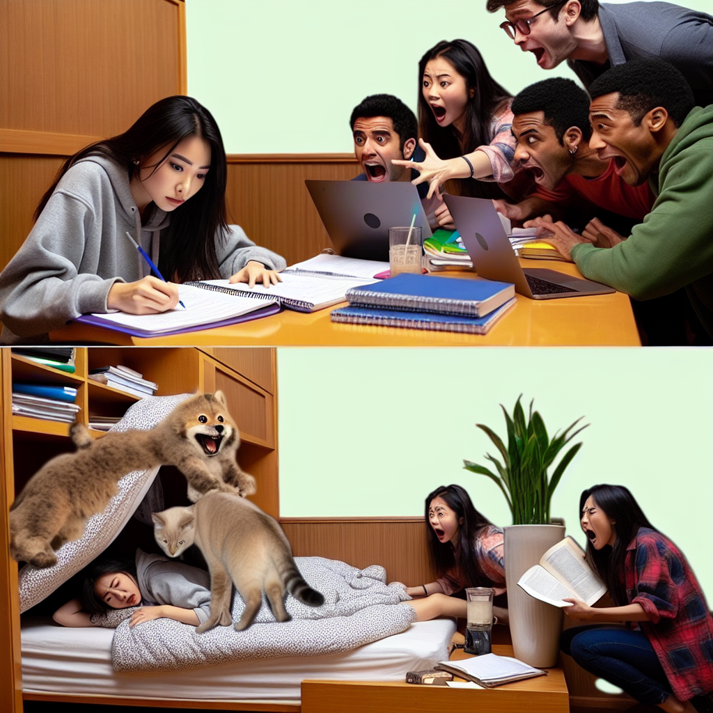 Study Mode: Activated! A Hilarious Take on Focus and Distractions