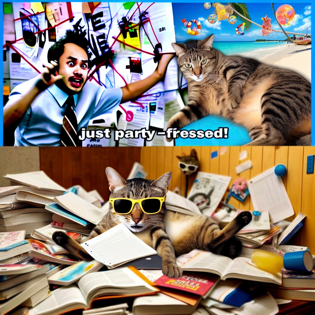 When You Really Want to Party but Must Focus on Studies