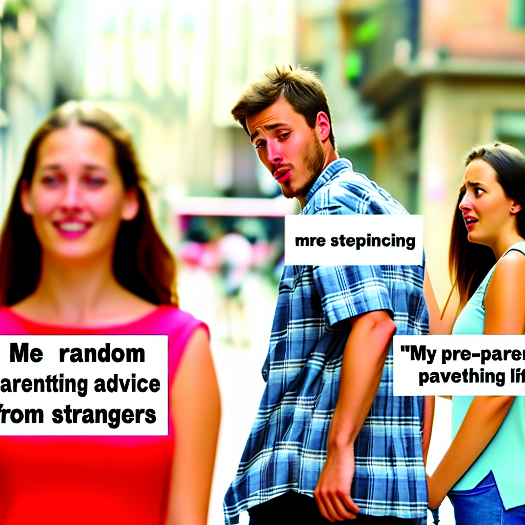 The Hilarious Realities of Parenting: A Memeable Moment