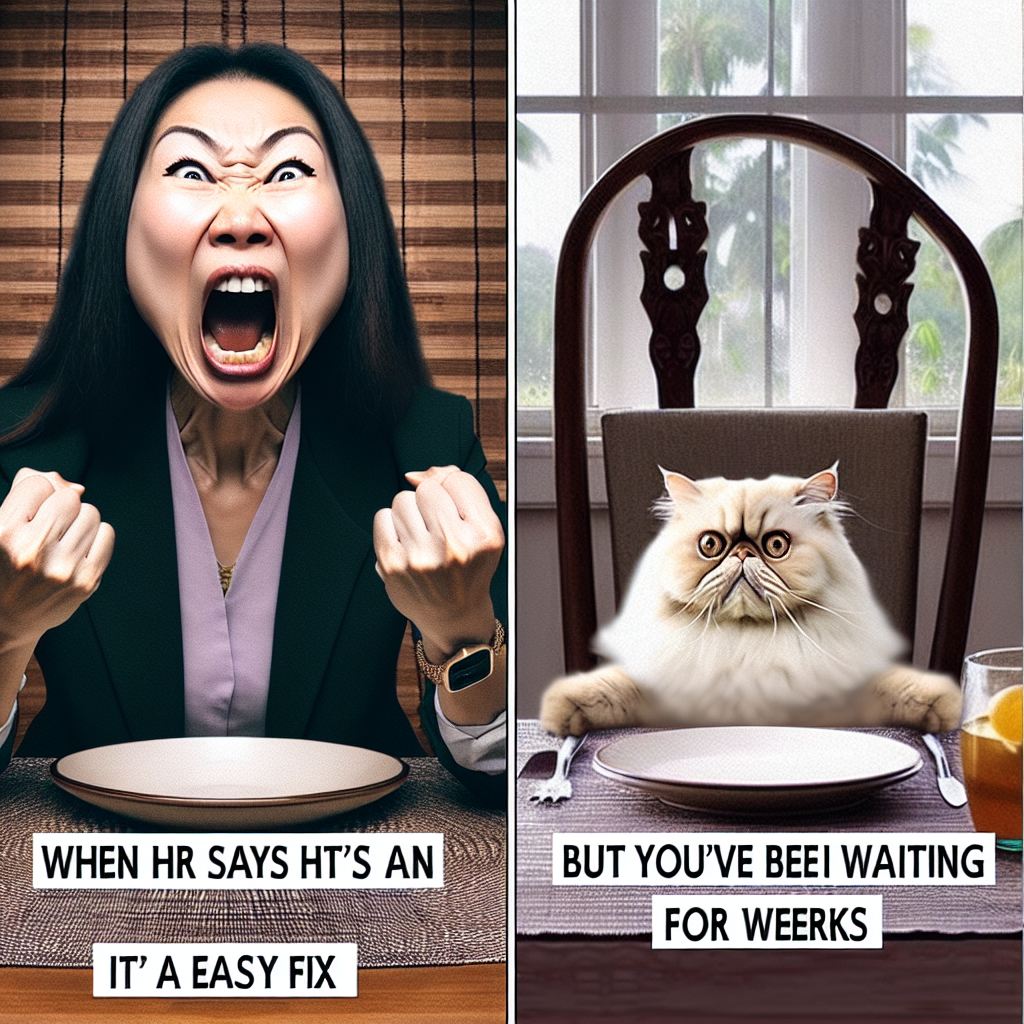 When HR schedules a meeting, and your weekend plans go up in smoke