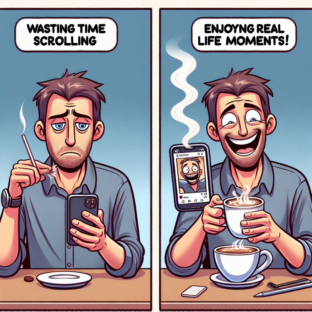 The Coffee Reel Dilemma: A 30-Something's Daily Struggle