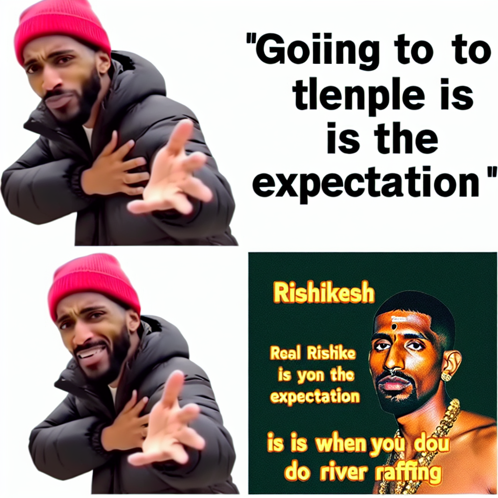 When You Realize Rafting is Better Than Temples in Rishikesh