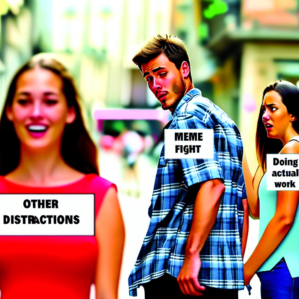 When You Look for Memes but Find a Memefight Instead!