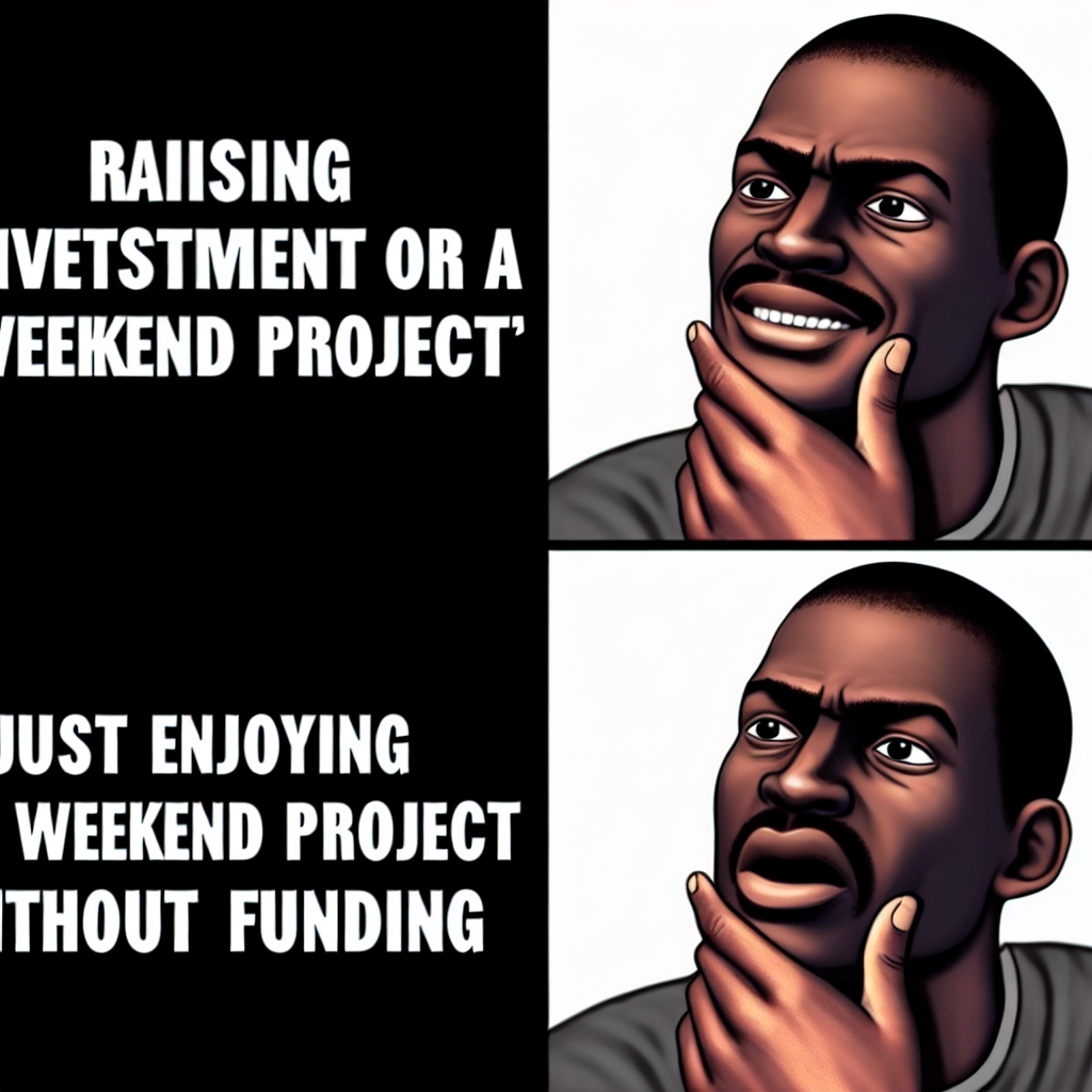 Weekend Projects: The Quest for VC Funding