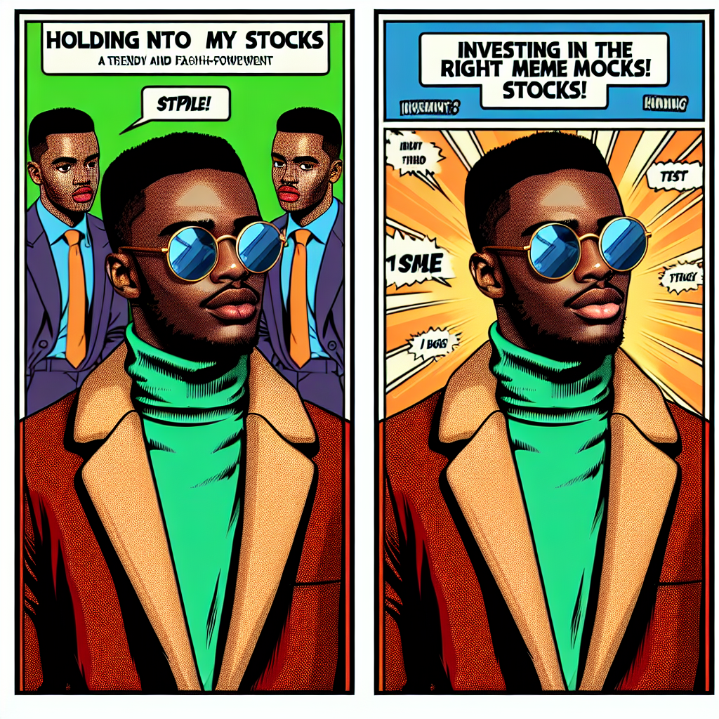 When Stock Market Investors Meet Reality: A Meme Moment