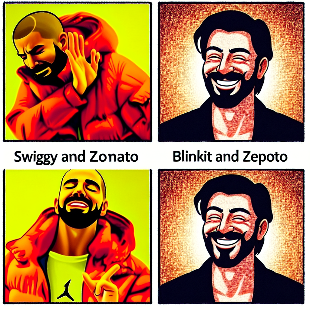 Food Delivery Wars: Swiggy, Zomato, BlinkIt vs. Zepto