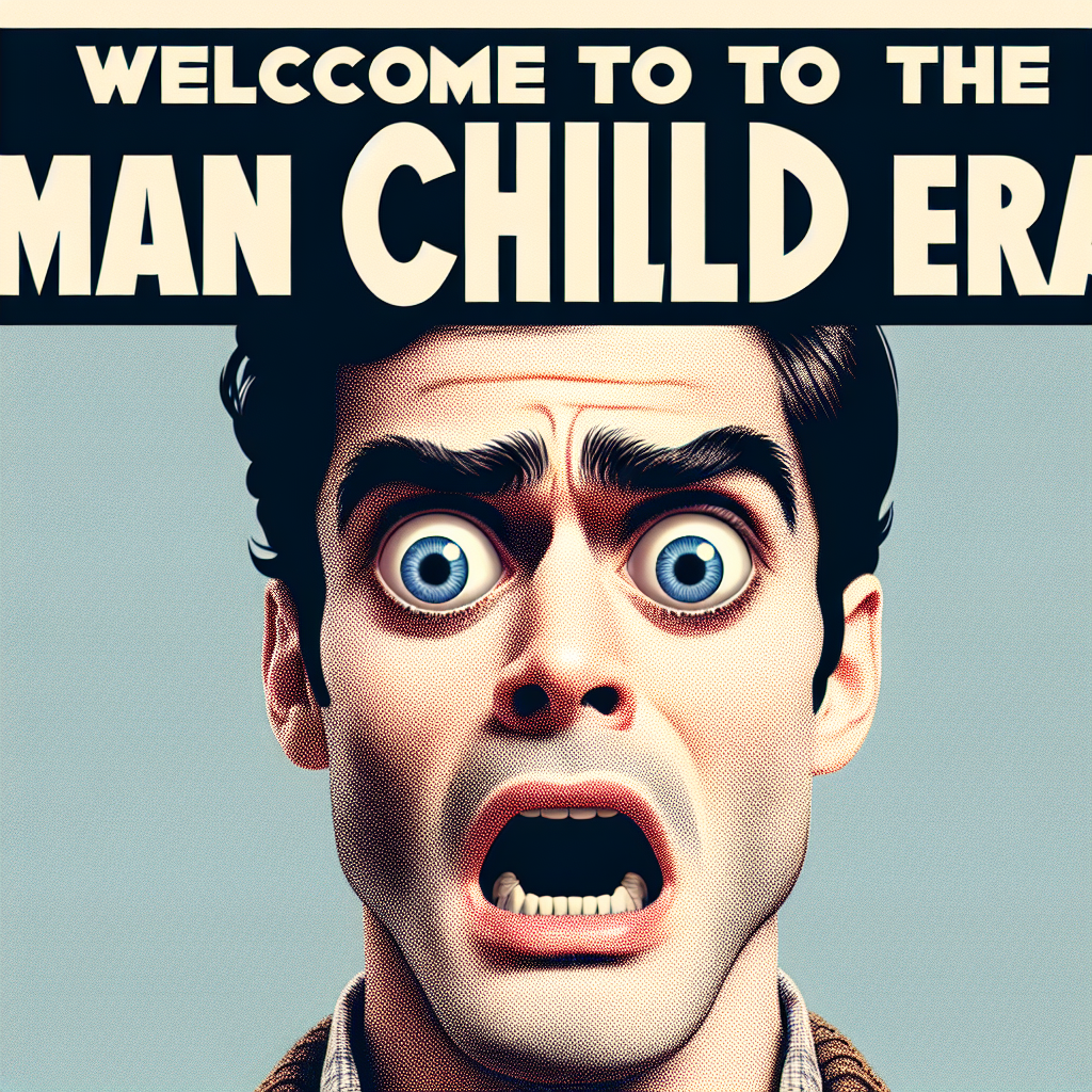 Welcome to the Man Child Era: Embracing Adulting with a Twist