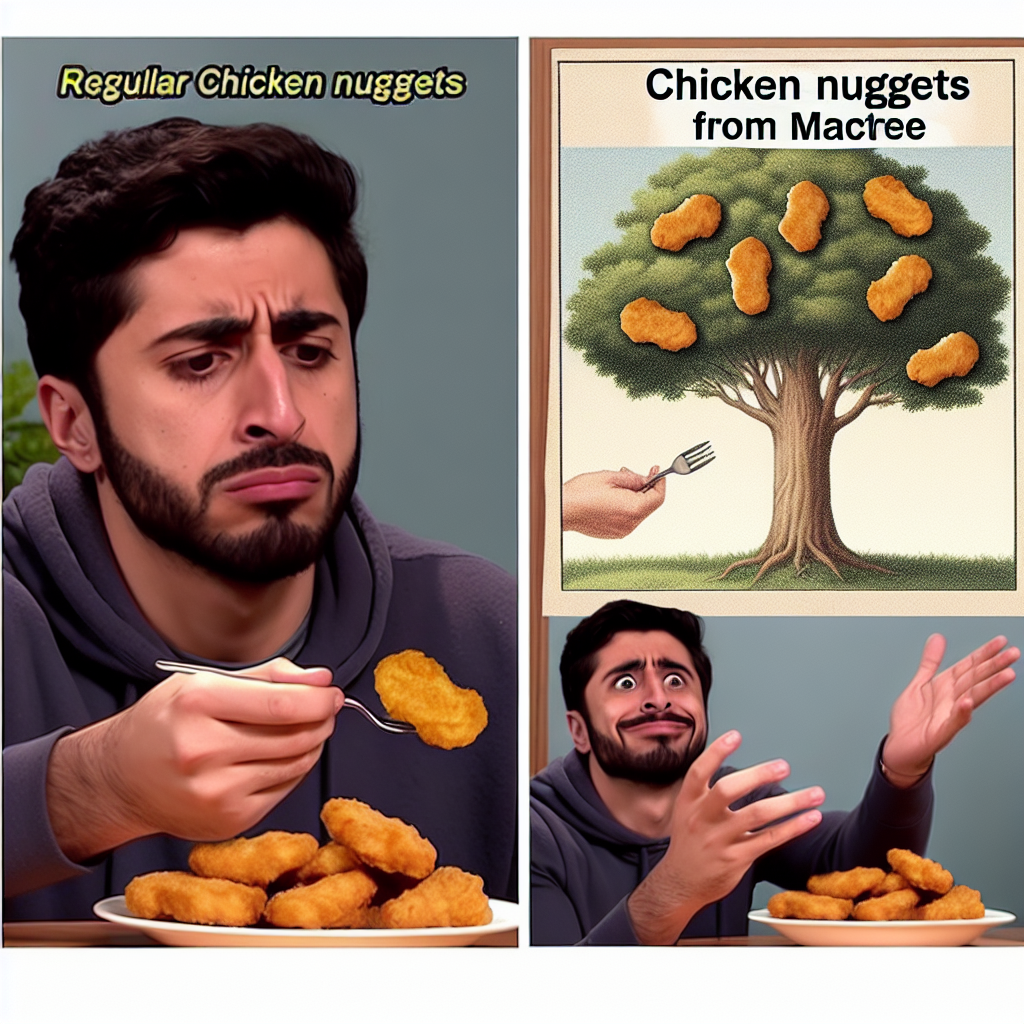 When You Realize Chicken Nuggets Come from Mactree