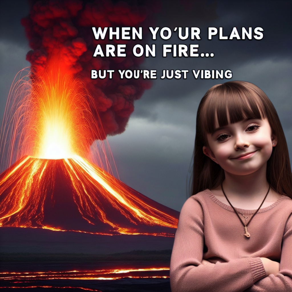 When Your Plans Lava Over but a Volcano Erupts Instead
