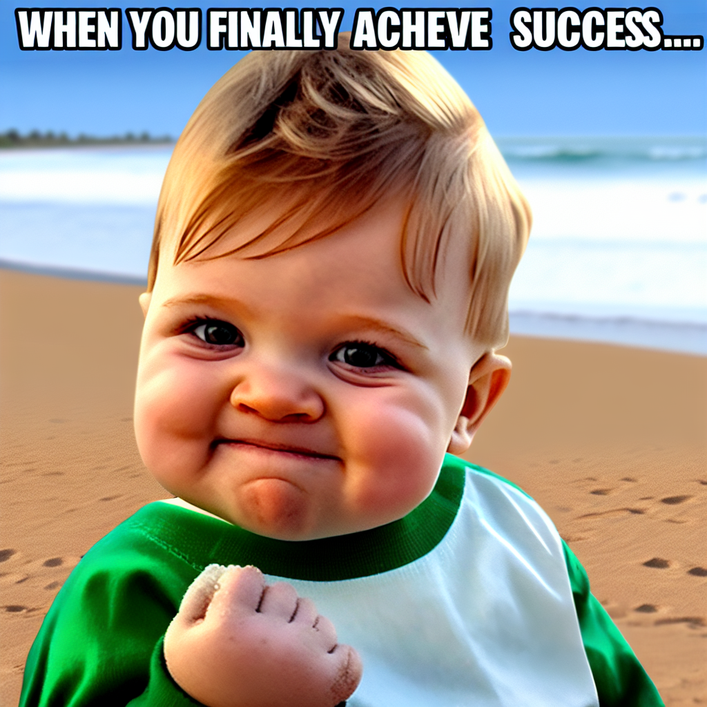 When You Finally Achieve Success But It's a Little Bit Wacky