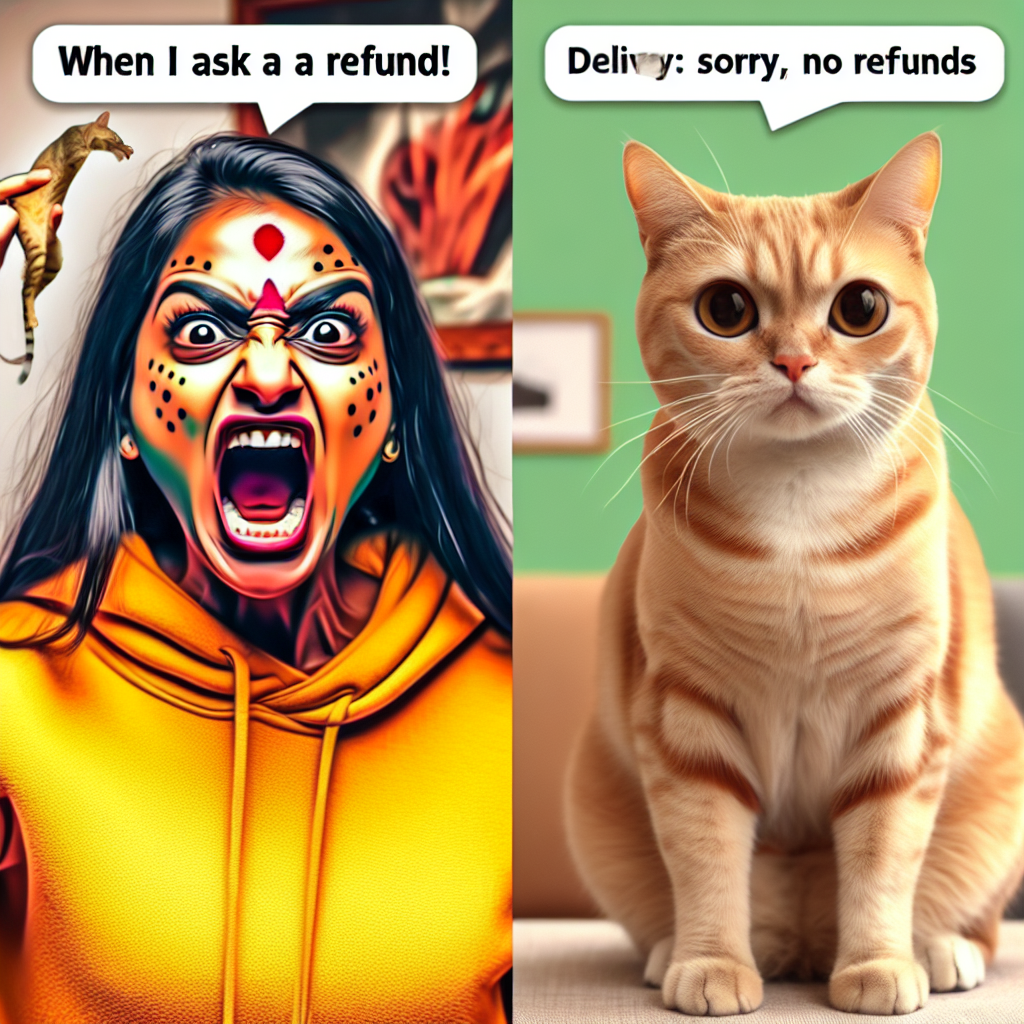 When Delivery Apps Say No to Refunds: A Memeable Moment