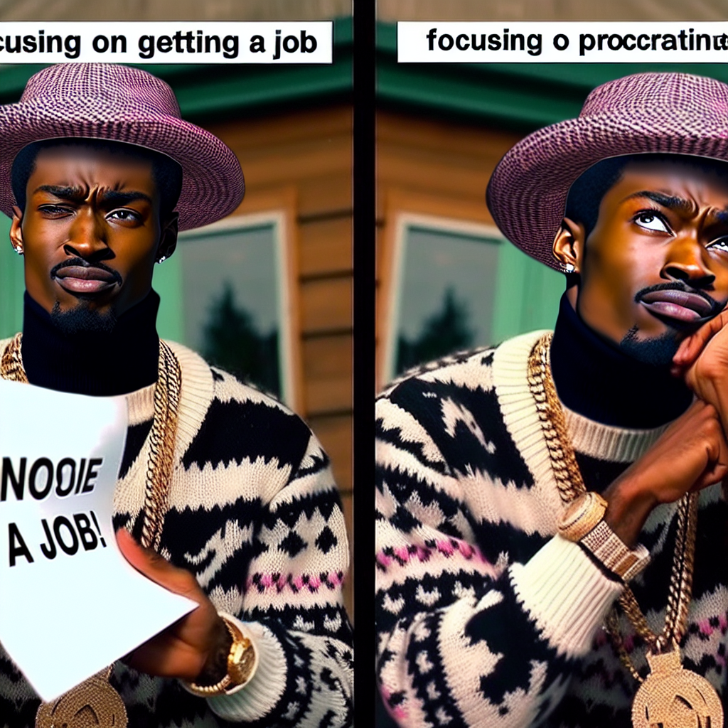 When You're Just Trying to Get a Job but Life Has Other Plans