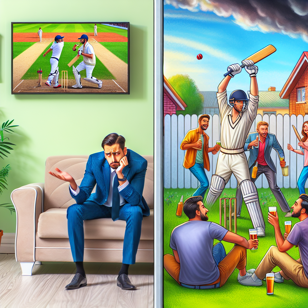 When You're a Cricket Lover in a Football World