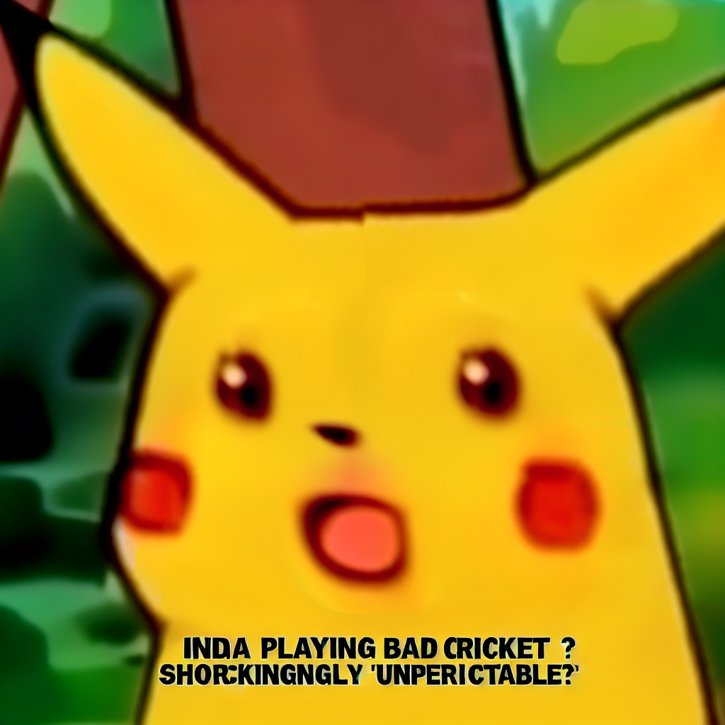 When India Plays Bad Cricket: An Epic Meme Situation