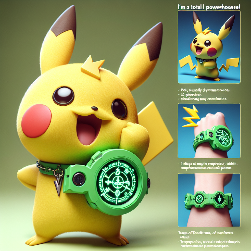 Pikachu Becomes the Omnitrix: When Pokémon Meets Ben 10 Madness!