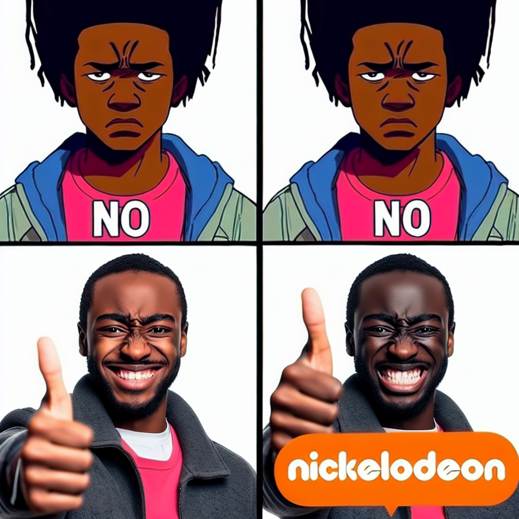 When You Realize It's Nickelodeon, Not Nikelodean
