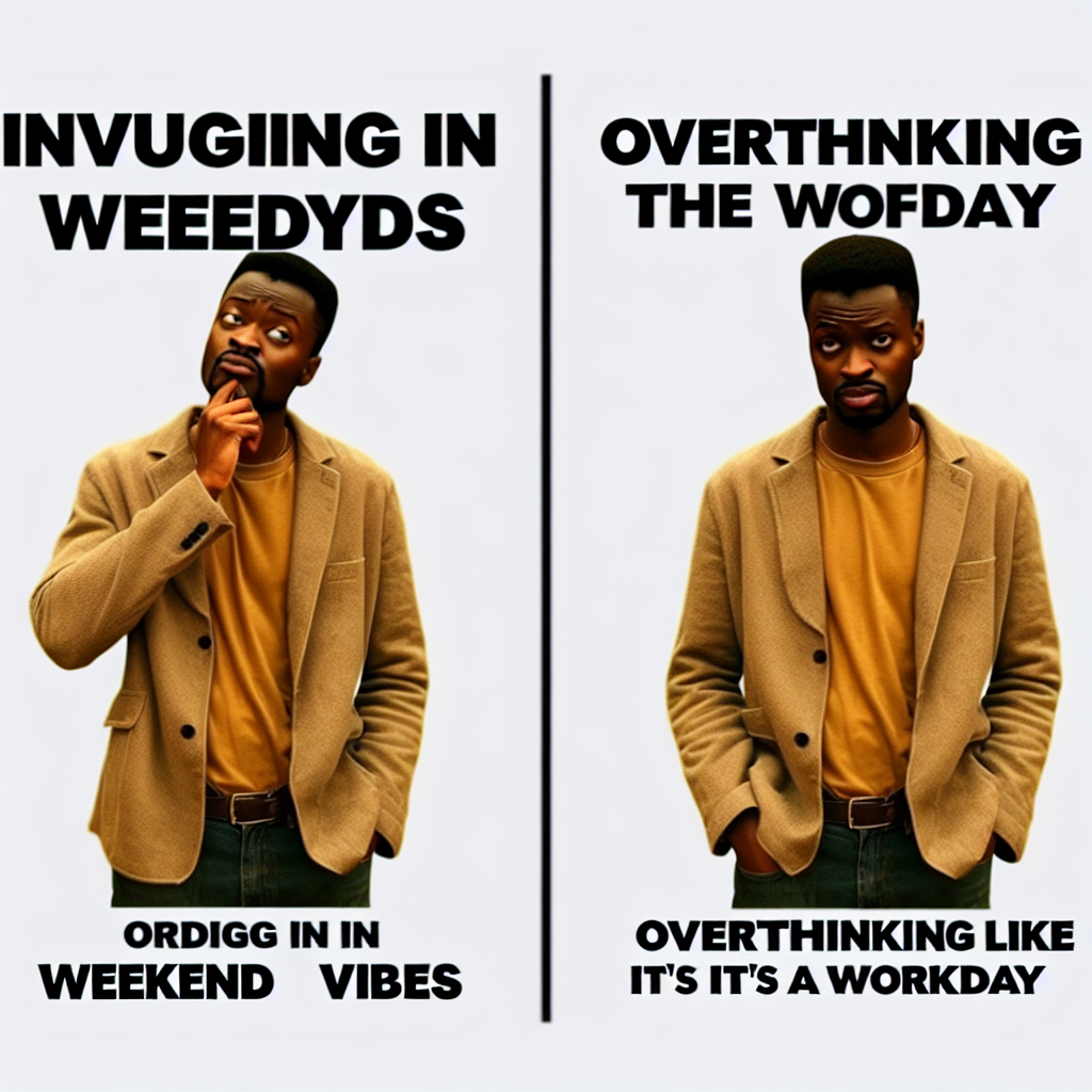Weekend Vibes vs. Work Mode: The Struggle is Real