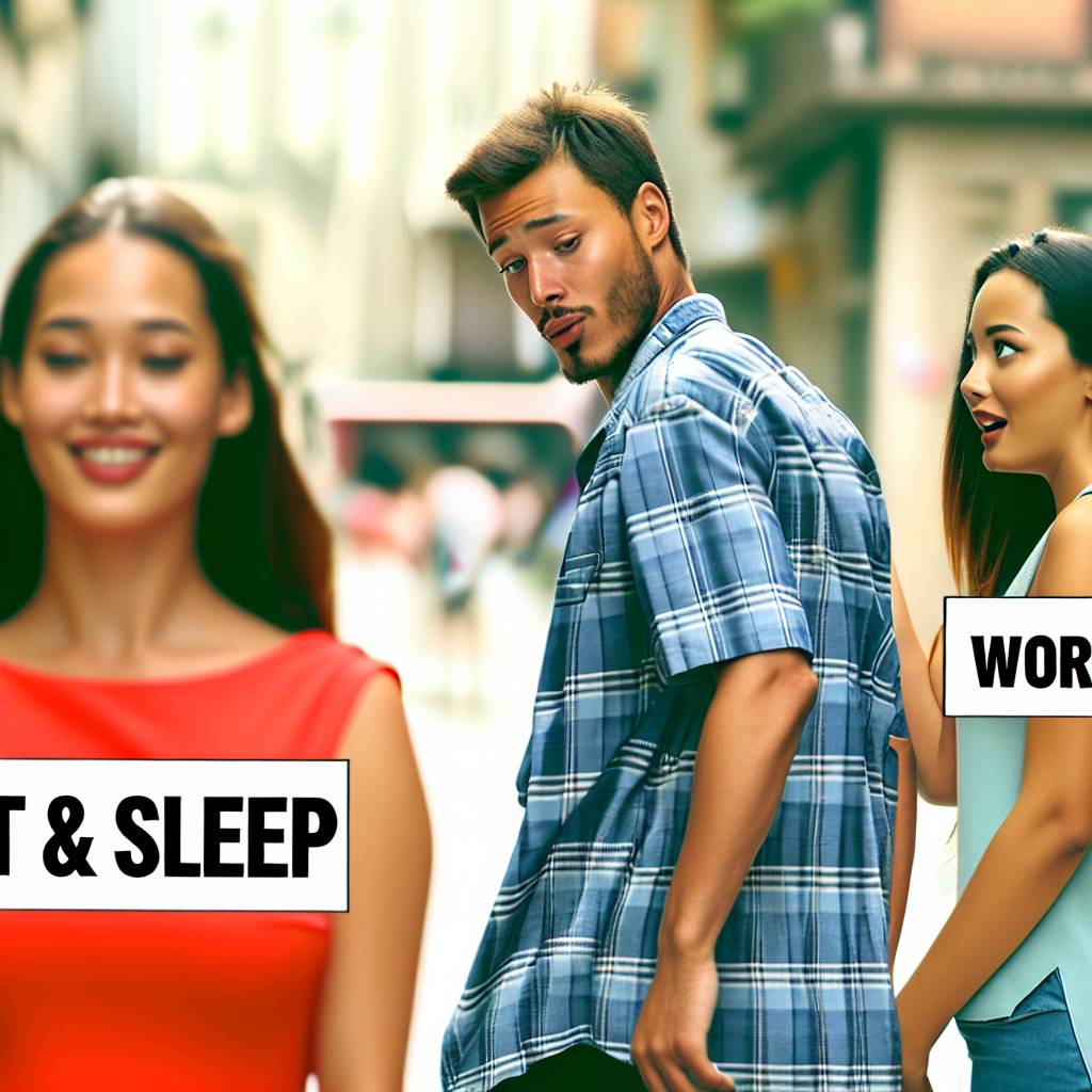 The Cycle of Life: Eat, Sleep, Work, Repeat!
