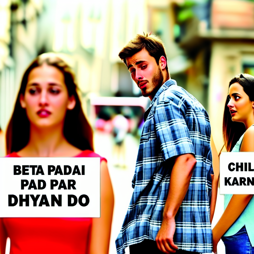 When You’re Told to Focus on Studies But Life Has Other Plans