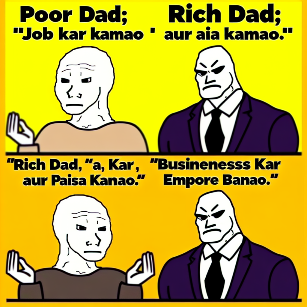 The Battle of Financial Wisdom: Rich Dad vs Poor Dad