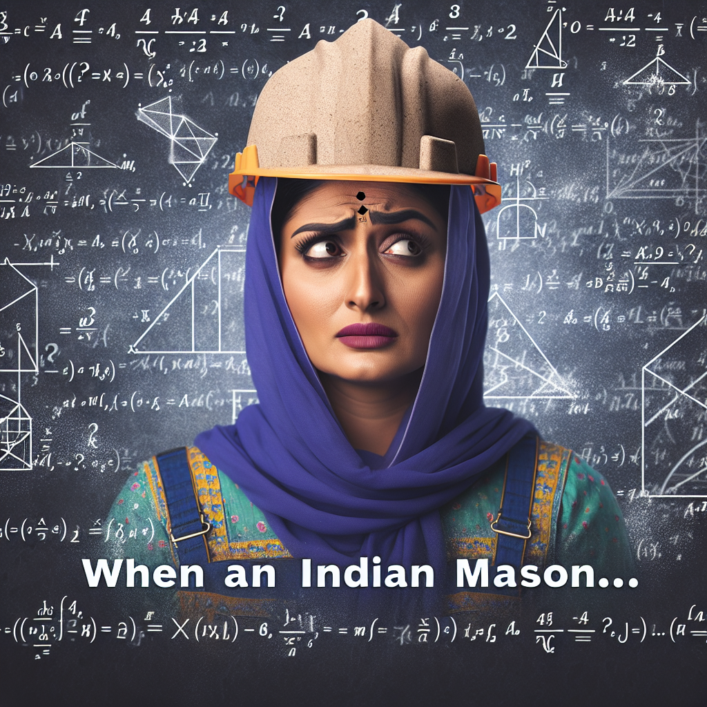 When an Indian Mason Can't Find a Job: A Hilarious Struggle