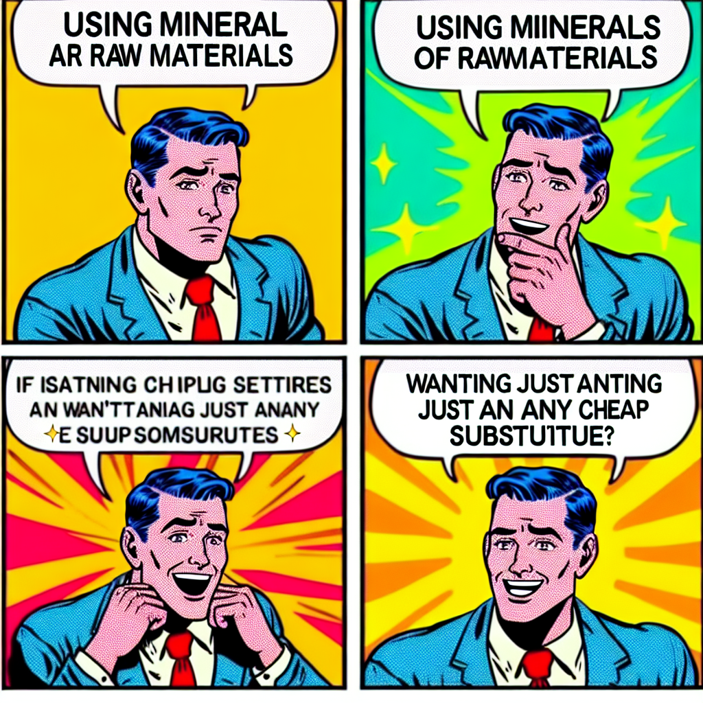 Mineral Materials: The Secret Sauce to Corporate Success?