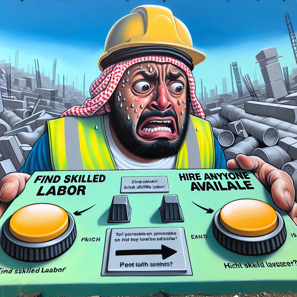Desperate Construction Manager Seeking Labour Like 🤔