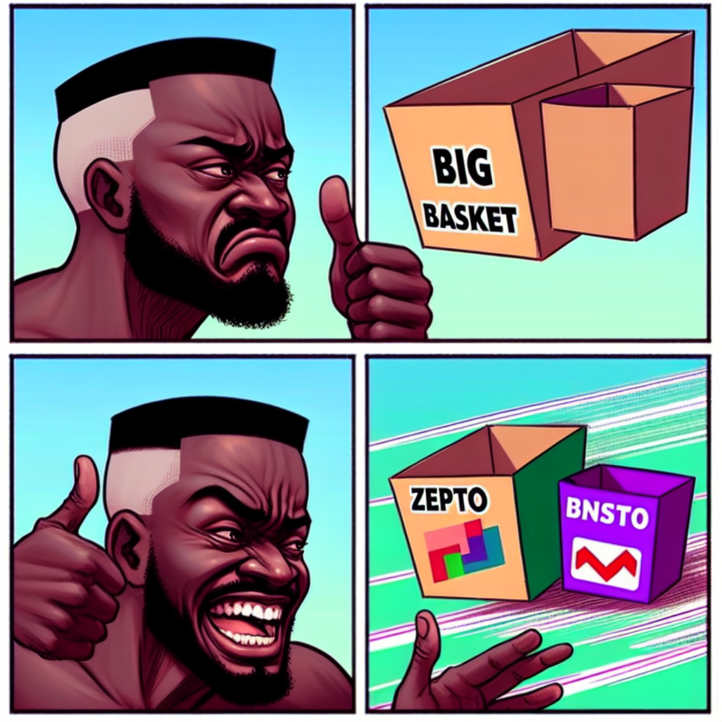 Epic Grocery Delivery Race: Blinkit vs The Rest!