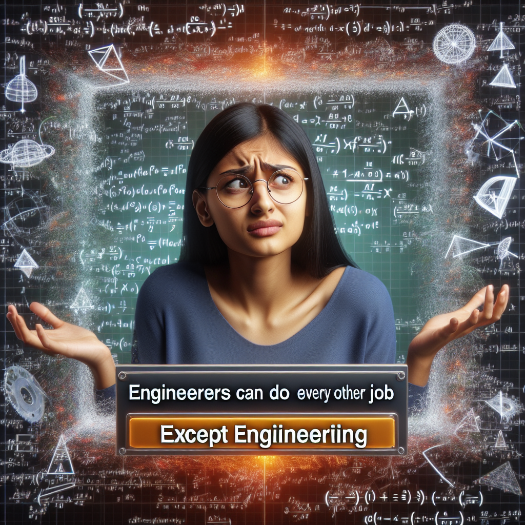 Engineers: True Multitaskers Except for Their Own Field!