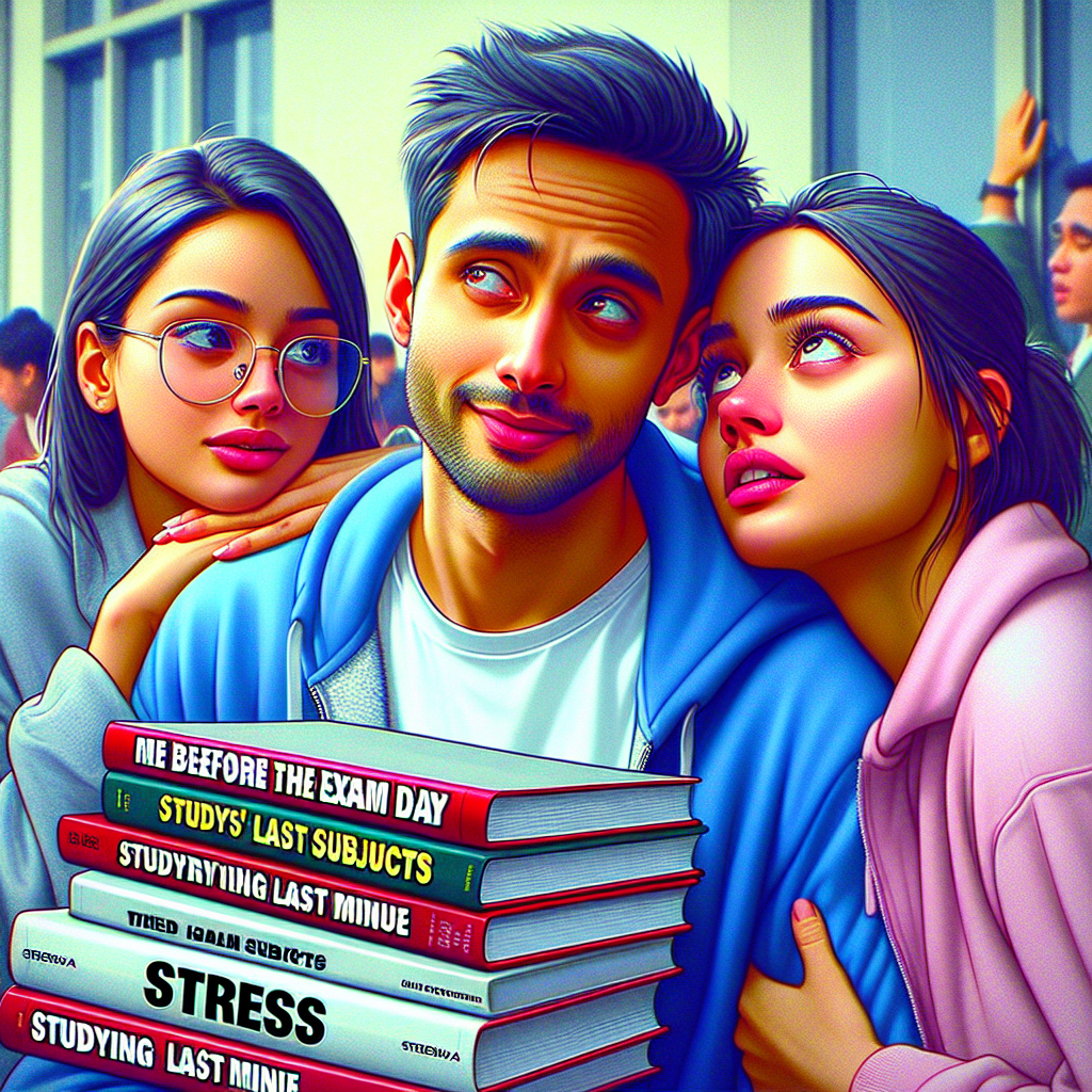 Last Minute Study Panic: A Hilarious Exam Reality Check