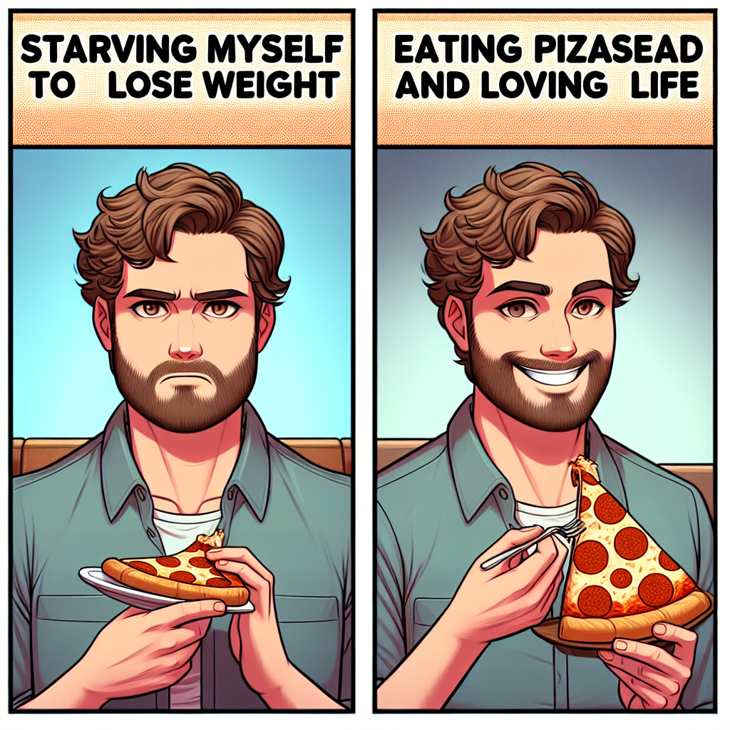 The Struggle of Losing Weight: A Hilarious Journey