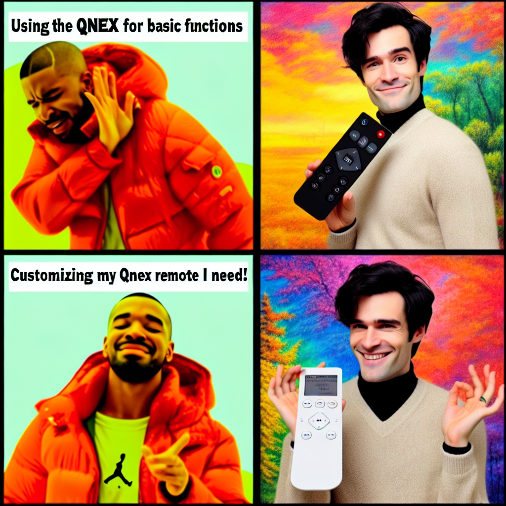 When You Can't Find Your Qnex Remote: A Modern Struggle