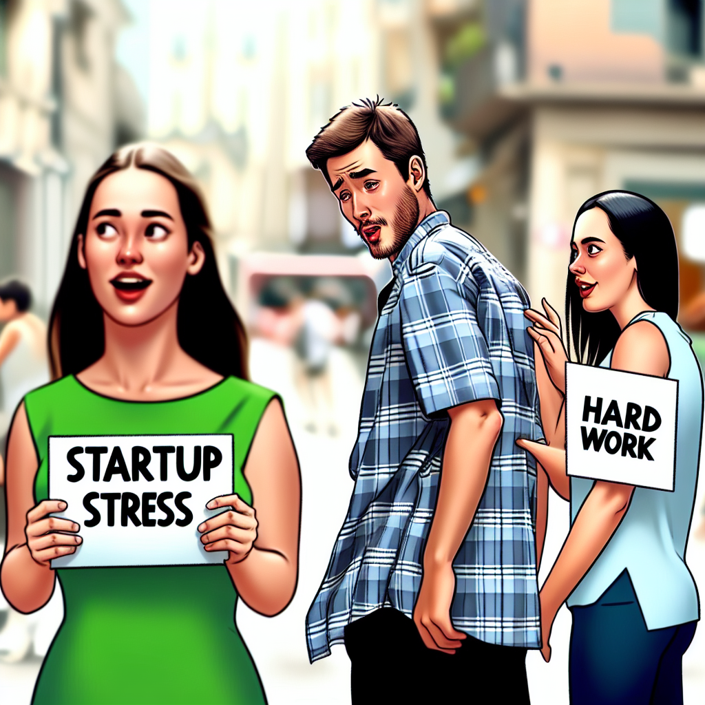 Startup Stress Relief: When Memes Meet Work Life!